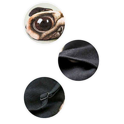 Beauty Cute Sleep Eye Mask Soft Eyeshade for Sleeping & Travel,Pug