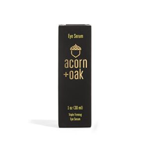 ACORN + OAK Anti Aging Eye Cream- Under Eye and Eyelid Moisturizing Gel - Lightweight Creamy Skin Lifting, Tightening, and Firming Lotion