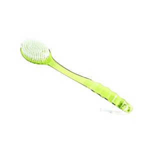 ingvy dry brushing body brush bath brush back body bath shower sponge scrubber brushes with handle exfoliating scrub (color : 1)