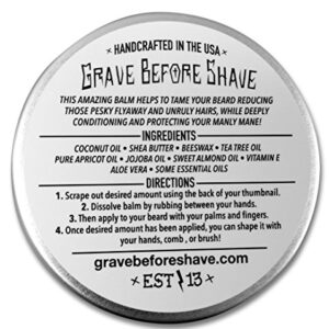 GRAVE BEFORE SHAVE™ Beard Care Pack (Cigar Vanilla Blend)