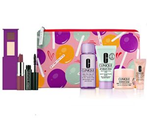 clinique-cosmetics clinque 2021 fall skincare and makeup 8-piece gift set, (value $111)