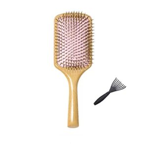 hair comb (square, pink)