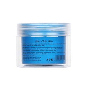 Temporary Hair Color for Kids, Ultikare Blue Hair Dye Natural Styling Wax Color Instant Mud Cream Gel 3.4 Fl Oz Girl Gifts, Party, Cosplay DIY, Children's Day