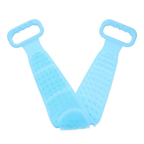 INGVY Dry Brushing Body Brush Brushsilicone Loofah Body Scrubber Bath Towel Shower Exfoliating Strap Exfoliator Men Exfoliate Scratcher Sponge Washer