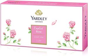 english rose soap 3 bar box 100gea bar by yardley