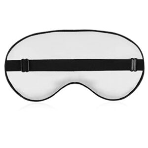 Custom Sleep Mask,Customized Comfortable & Breathable Eye Mask for Dry Eye Patient,Add Personalized Photos,Text,Logo,for Airplane Travel Shift Work