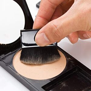 Small Square Powder / Blush Compact Brush - 4 Pieces