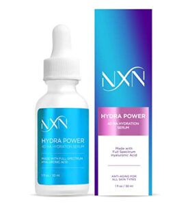 nxn hyaluronic acid face serum – hydrate skin, boost collagen, reduce lines & wrinkles – all skin types