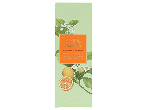 4711 Acqua Colonia Aroma Shower Gel, Mandarine An Cardamom, 6.8 Ounce