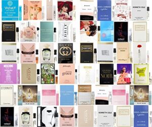 women’s designer fragrance sampler set – luxury high end perfume vial sample most popular (15 random samples)