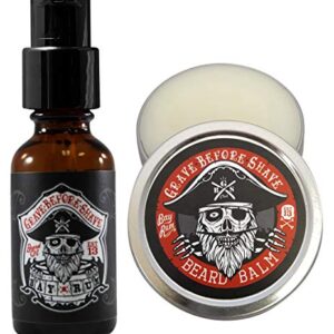 GRAVE BEFORE SHAVE Travel Beard Pack (Bay Rum Scent)