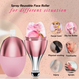 Clearance items for women Ice Roller for Face & eye puffiness relief 2 in 1 (1Pcs,Pink)