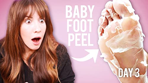 I PEEL GOOD! This 4-pair foot mask provides an at-home pampering spa experience to intensely moisturize, repair and soften rough and dry feet. The foot mask penetrates deeply to heal and hydrate dry cracked skin, restoring your skin's natural moisture bal