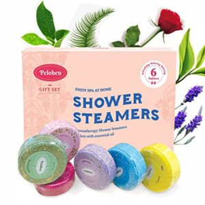 Viebeauti Shower Steamers, Eucalyptus Scented Aromatherapy Shower Steamers, Shower Bomb, Aromatherapy Vapor Steam Tablets