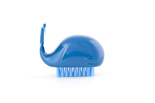 Kikkerland, Nail Brush Whale, 1 Count