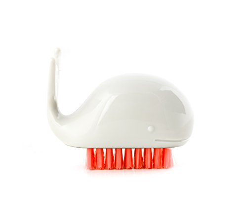 Kikkerland, Nail Brush Whale, 1 Count