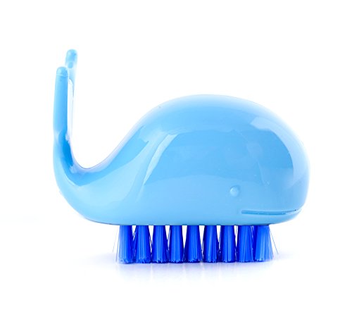 Kikkerland, Nail Brush Whale, 1 Count