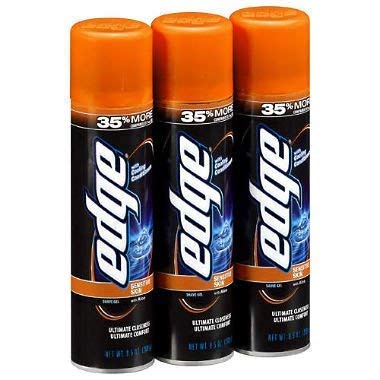 Edge Advanced Shave Gel 9.5 oz, 3 pk. A1