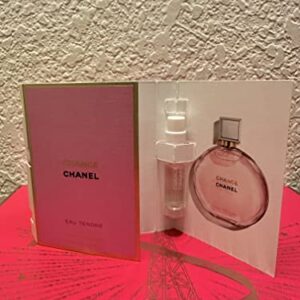 Set of 2 - Chance Eau Tendre for Women, Eau De Parfum Spray 0.05oz/1.5ml Vial Sampler