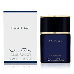 oscar de la renta pour lui eau de toilette spray for men, 3 ounce