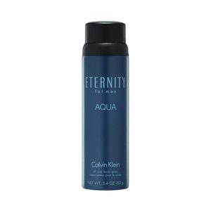 calvin klein eternity for men aqua eau de toilette, 5.4 ounce (pack of 1) body spray