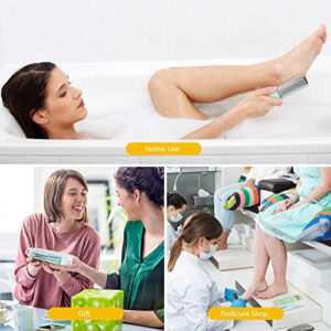 Pedicure Foot File Tools Kit - Professional Feet Corns Callus Remover Shaver Hard Dead Skin Removal Double-sided Home Professional Wet Dry Use Best Gift for Family Friends Men Women Foot Care Set