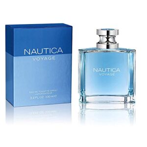 nautica voyage for men eau de toilette spray, 3.4 ounce