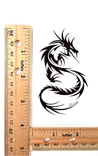 fire dragon temporary tattoo body tattoo temporary