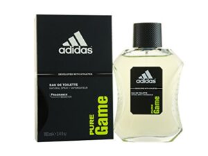 adidas pure game by adidas edt spray 3.4 oz (developed with athletes) (men)
