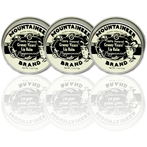 Mountaineer Brand 100% Natural Lip Balm 3 Pack