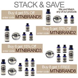 Mountaineer Brand 100% Natural Lip Balm 3 Pack