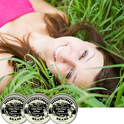 Mountaineer Brand 100% Natural Lip Balm 3 Pack