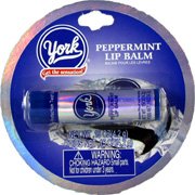 peppermint lip balm – flavored lip balm, 1 pc,(york)