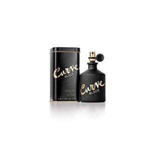 men’s cologne fragrance spray by curve, casual cool day or night scent, curve black, 4.2 fl oz