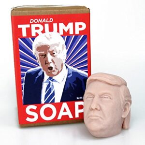 chocolate weapons donald trump soap head – political gag gift