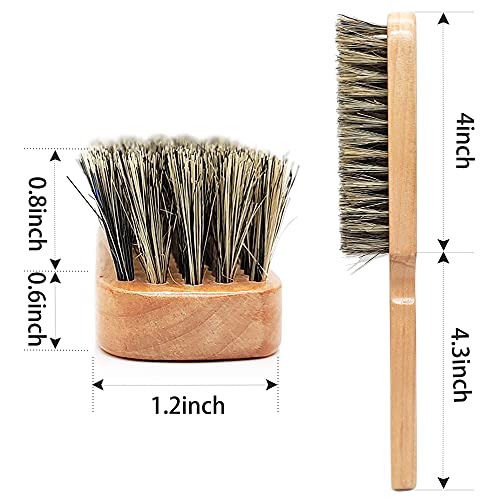 SUNBIRD Beard Brush For Men (Soft brush),Bristle brushes，Men's Beard Grooming Tools And Beard Styling Daily Care