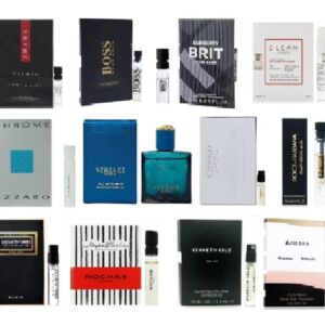 12 Men's Designer Cologne Sample Vial