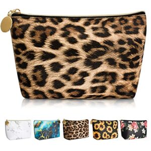 cosmetic bag water-resistant makeup bags roomy toiletry pouch travel cosmetic organizer gifts for women and girls