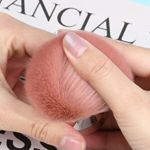 Tenmon Foundation Brush Kabuki Brush Blush Brushes New Concealer Brushes Cosmetic Tool for Valentines Day Gifts (Pink)