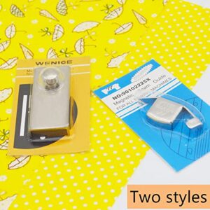 Magnetic Seam Guide for Sewing Machine,WENICE 2 Pieces Sewing Machine Accessories of Guide Magnets