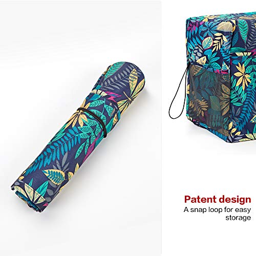 HOMEST Sewing Machine Dust Cover with Storage Pockets, Compatible with Most Standard Singer and Brother Machines, Floral (Patent Design)