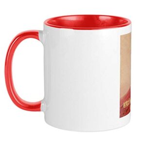 CafePress Vintage Poster Mao Zedong Mugs Ceramic Coffee Mug, Tea Cup 11 oz