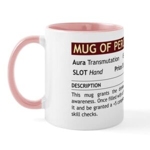 cafepress of perception mug ceramic coffee mug, tea cup 11 oz