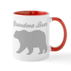 cafepress grandma bear mugs ceramic coffee mug, tea cup 11 oz