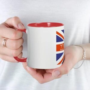 CafePress 221B Union Jack Mugs Ceramic Coffee Mug, Tea Cup 11 oz