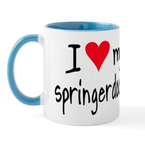 cafepress i love my springerdoodle mug ceramic coffee mug, tea cup 11 oz