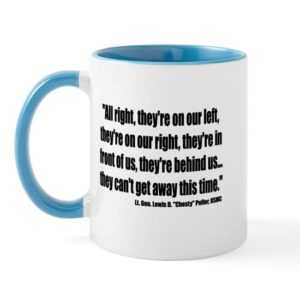 cafepress lt. gen. lewis b. chesty puller mug ceramic coffee mug, tea cup 11 oz