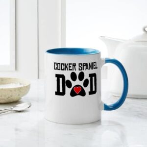 CafePress Cocker Spaniel Dad Mugs Ceramic Coffee Mug, Tea Cup 11 oz