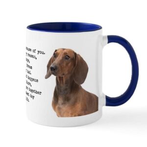 cafepress dachshund mugs ceramic coffee mug, tea cup 11 oz