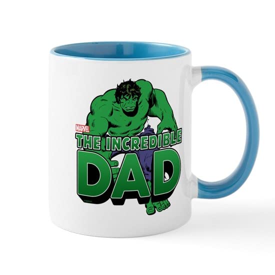 CafePress The Incredible Dad Mug Ceramic Coffee Mug, Tea Cup 11 oz